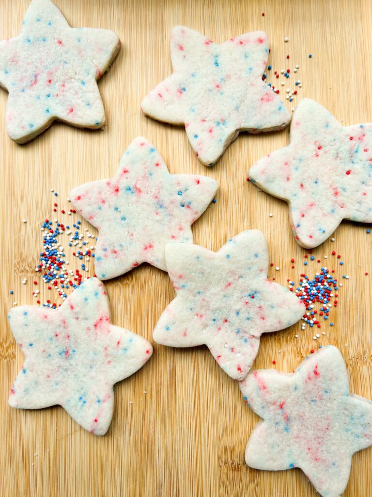 Festive Sprinkle Sugar Cookies