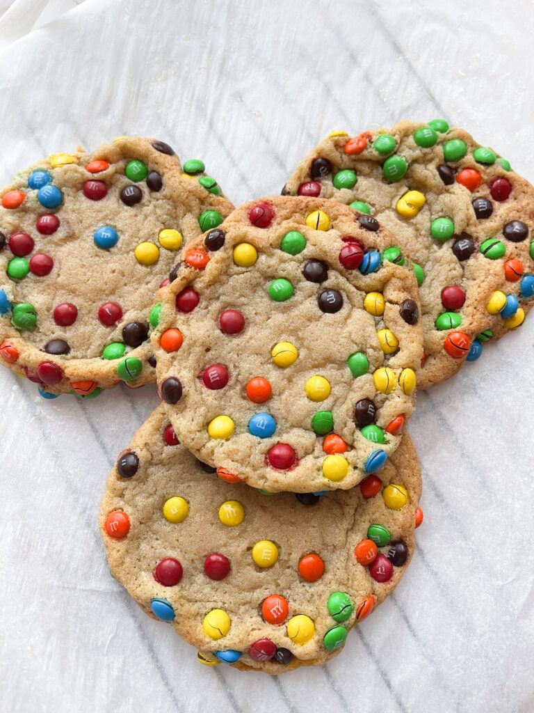 M&M Cookies - Great American Cookies Copycat